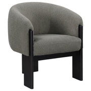 Valdez Boucle Upholstered Back Accent Chair