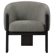 Valdez Boucle Upholstered Back Accent Chair