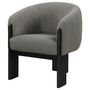 Valdez Boucle Upholstered Back Accent Chair