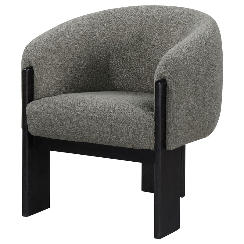 Valdez Boucle Upholstered Back Accent Chair
