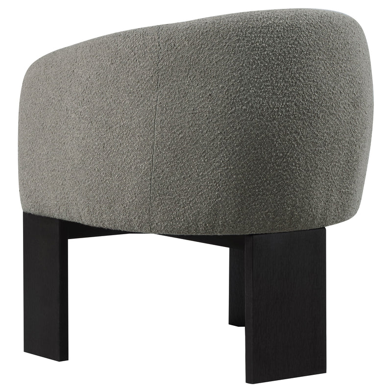 Valdez Boucle Upholstered Back Accent Chair