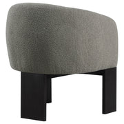 Valdez Boucle Upholstered Back Accent Chair