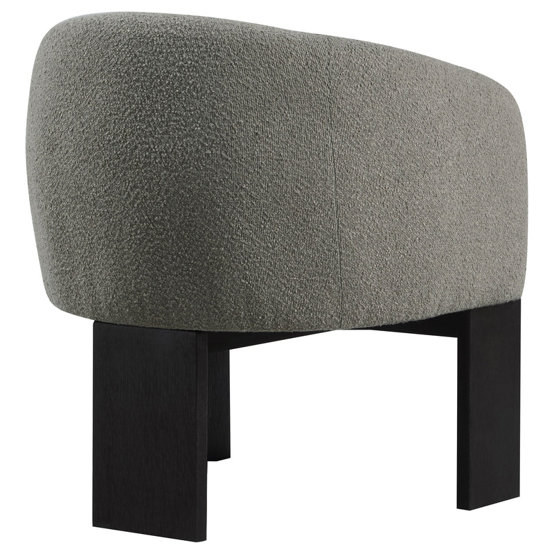 Valdez Boucle Upholstered Back Accent Chair