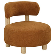 Zonie Boucle Upholstered Back Accent Chair