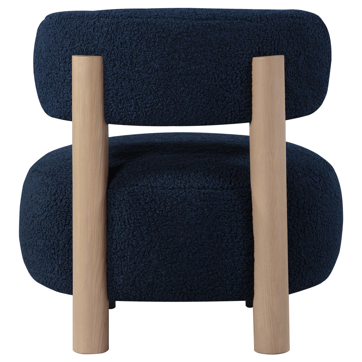 Zonie Boucle Upholstered Back Accent Chair