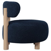 Zonie Boucle Upholstered Back Accent Chair