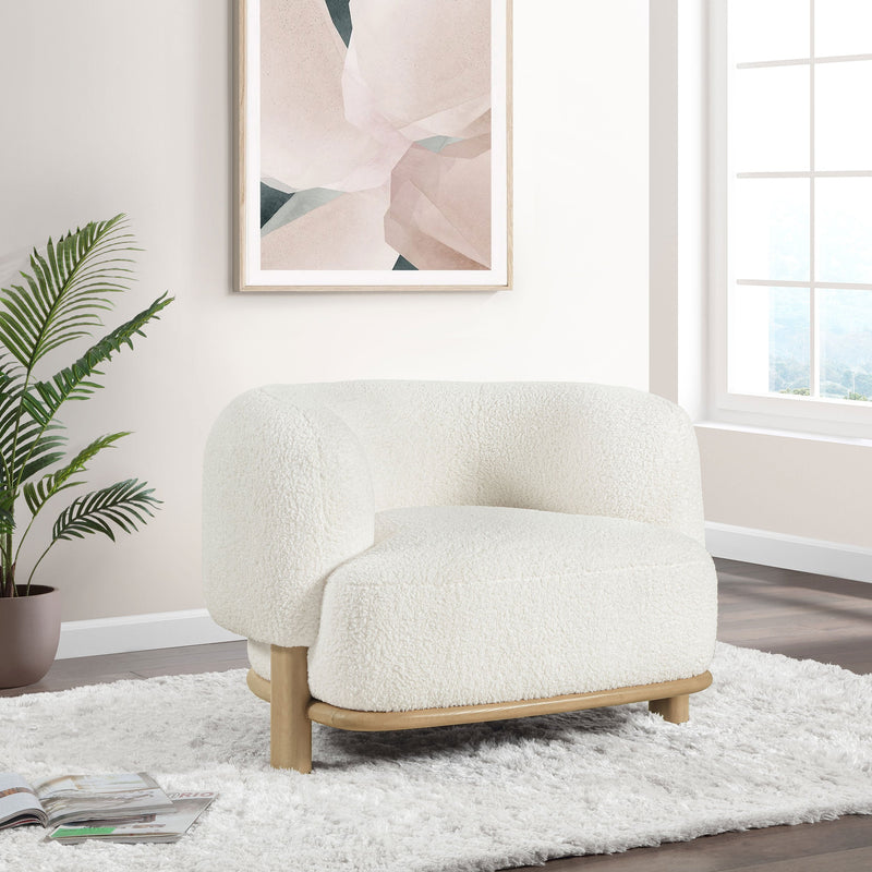 Lawler Upholstered Back Accent Chair