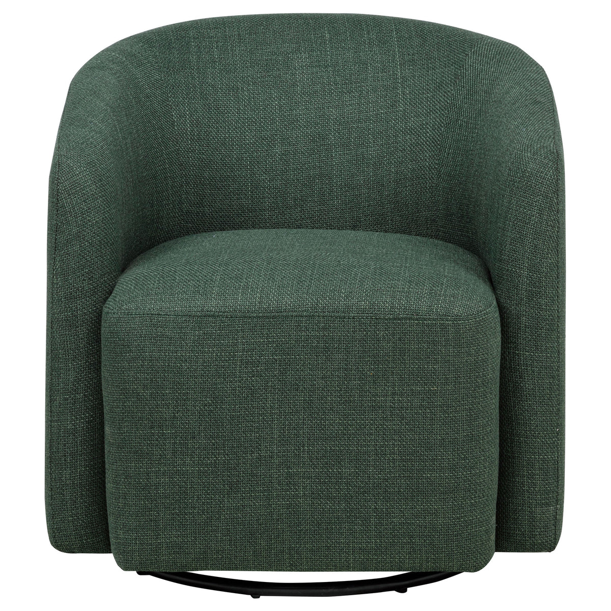 Mossbrook Fabric Upholstered Swivel Accent Chair