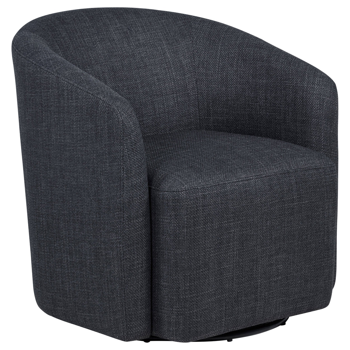 Mossbrook Fabric Upholstered Swivel Accent Chair