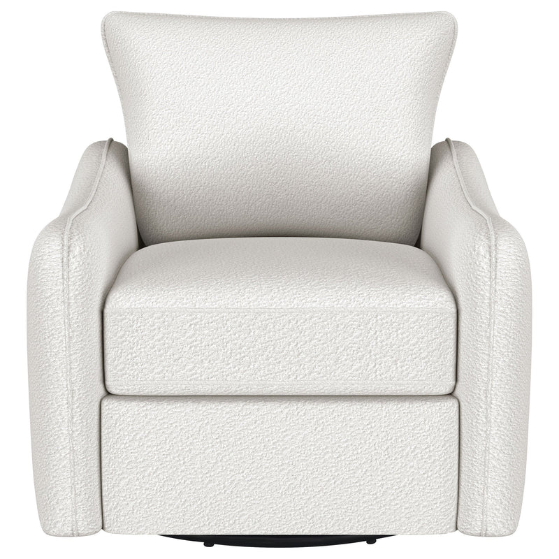 Madia Upholstered Sloped Arm Swivel Glider Chair