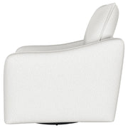 Madia Upholstered Sloped Arm Swivel Glider Chair