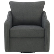 Madia Upholstered Sloped Arm Swivel Glider Chair