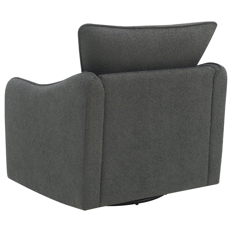 Madia Upholstered Sloped Arm Swivel Glider Chair
