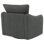 Madia Upholstered Sloped Arm Swivel Glider Chair