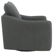 Madia Upholstered Sloped Arm Swivel Glider Chair