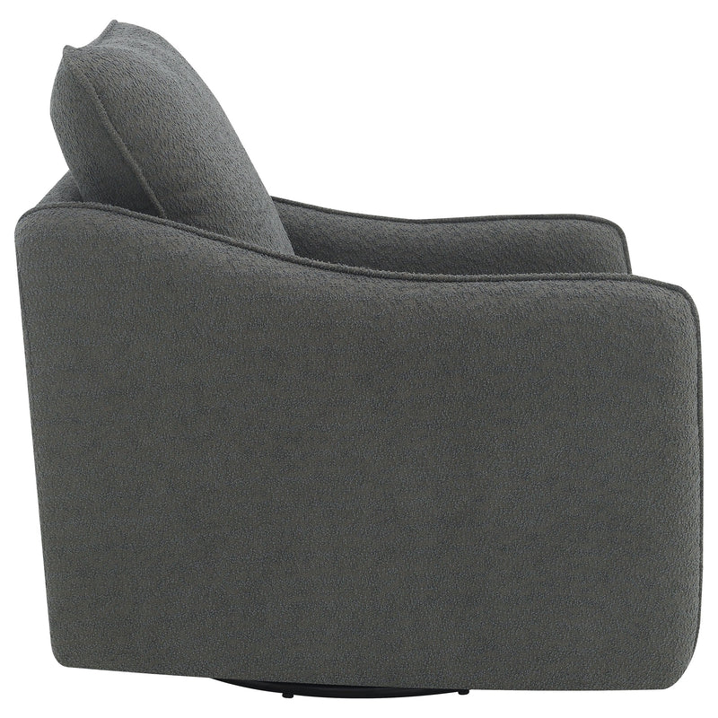 Madia Upholstered Sloped Arm Swivel Glider Chair