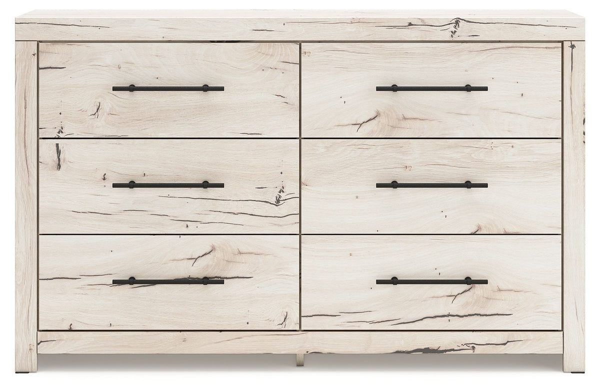 Lawroy - Six Drawer Dresser - Light Natural