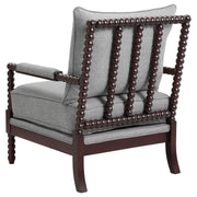 Blanchett Upholstered Bobbin Accent Chair
