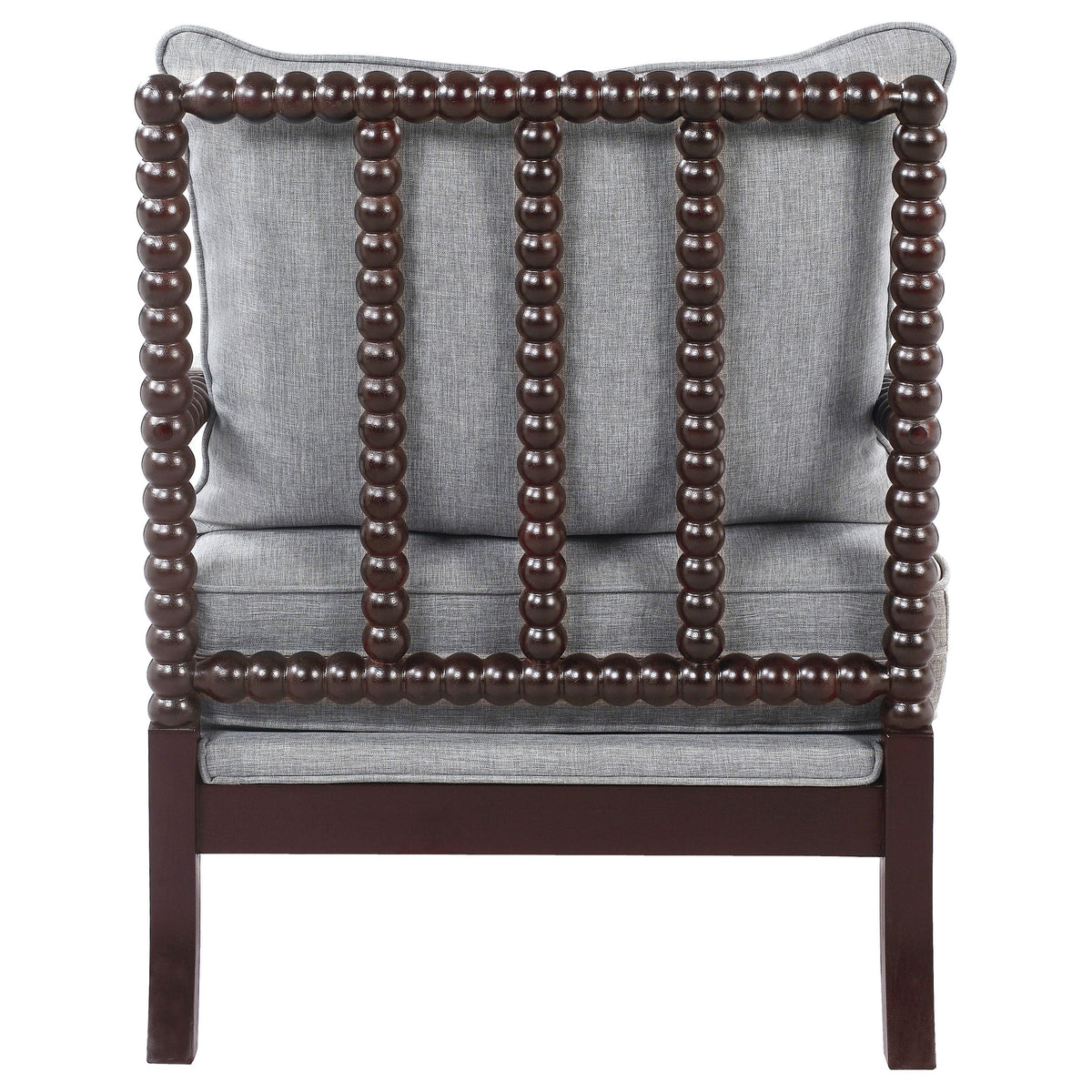 Blanchett Upholstered Bobbin Accent Chair