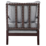 Blanchett Upholstered Bobbin Accent Chair