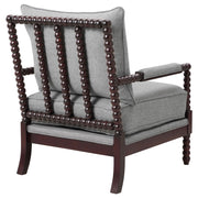 Blanchett Upholstered Bobbin Accent Chair