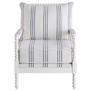 Blanchett Upholstered Bobbin Accent Chair