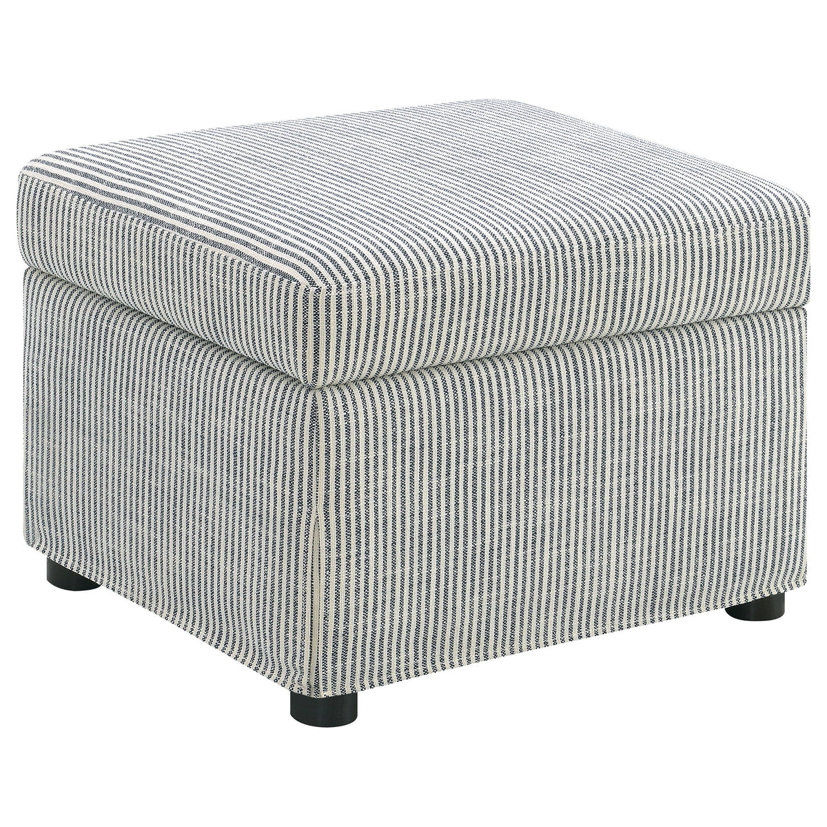 Winter Upholstered Hydraulic Lift Top Storage Ottoman