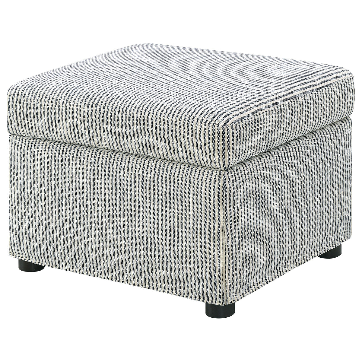 Winter Upholstered Hydraulic Lift Top Storage Ottoman