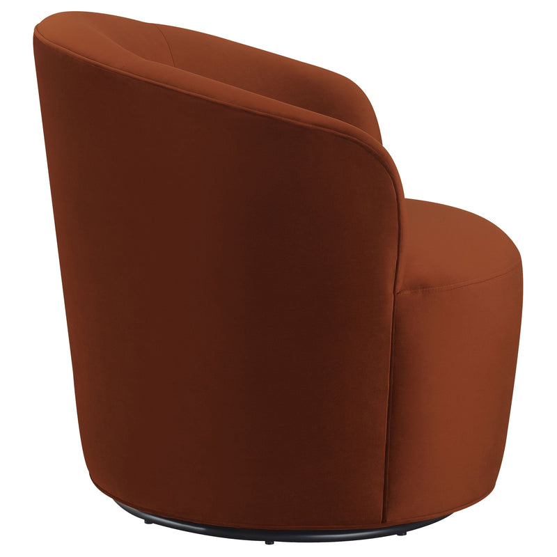 Joyce Upholstered Back Swivel Chair