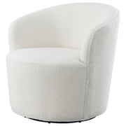 Joyce Upholstered Back Swivel Chair