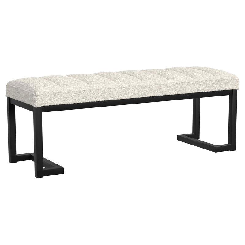 Mesa Boucle Upholstered Tufted Accent Bench