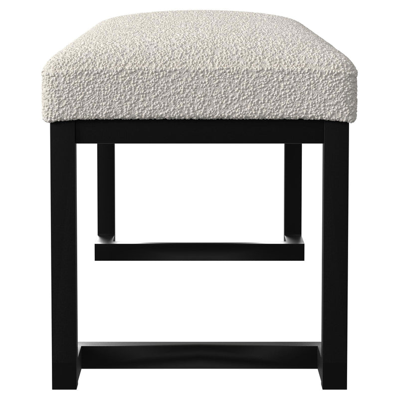 Mesa Boucle Upholstered Tufted Accent Bench