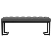 Mesa Boucle Upholstered Tufted Accent Bench