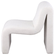 Drayton Upholstered Curved Armless Accent Chair