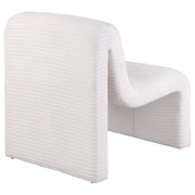 Drayton Upholstered Curved Armless Accent Chair