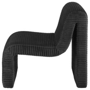 Drayton Upholstered Curved Armless Accent Chair