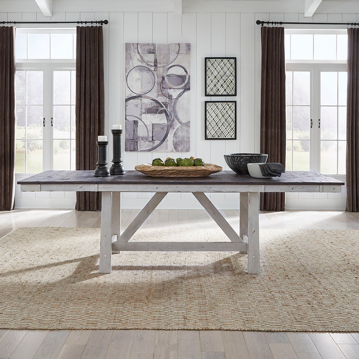 Farmhouse - Trestle Table - White