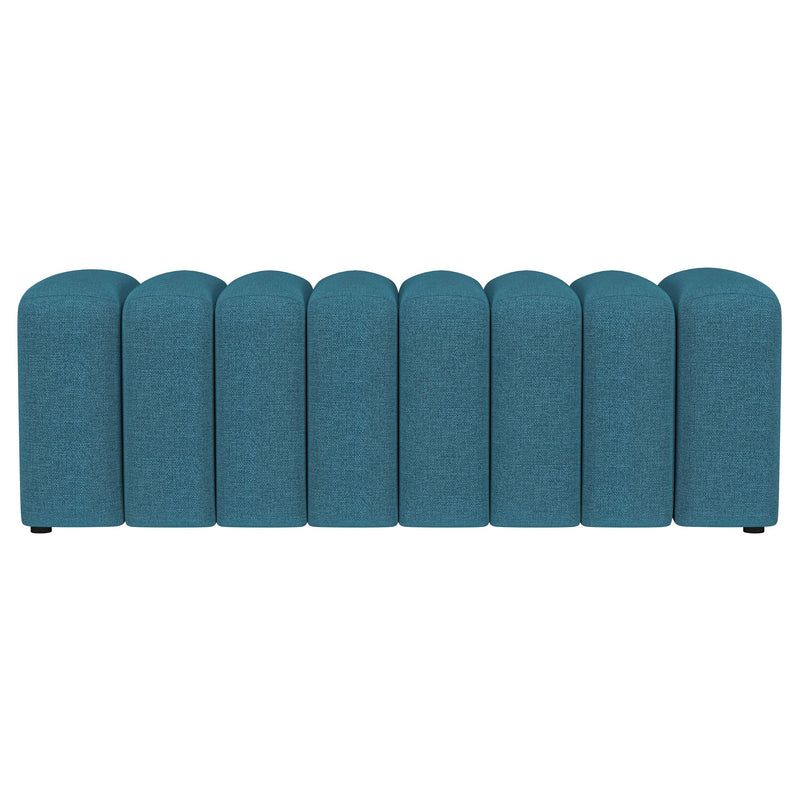 Summer Fabric Upholstered Tufted Accent Bench