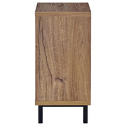 Teller 1-door Entryway Shoe Storage Bench Natural Oak
