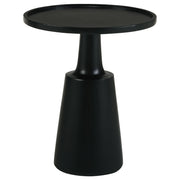 Ixia Round Solid Wood Accent Side Table