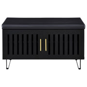 Brixton 2-door Padded Entryway Shoe Storage Bench