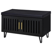 Brixton 2-door Padded Entryway Shoe Storage Bench