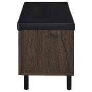 Brixton 2-door Padded Entryway Shoe Storage Bench