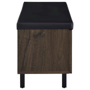 Brixton 2-door Padded Entryway Shoe Storage Bench