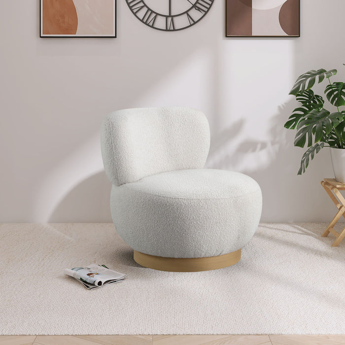Calais - Accent Chair With Natural Base