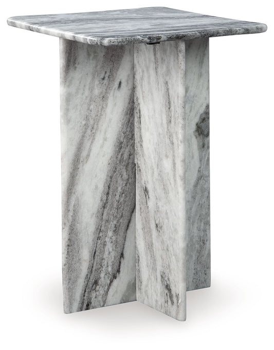 Keithwell - Square Accent Table - Gray