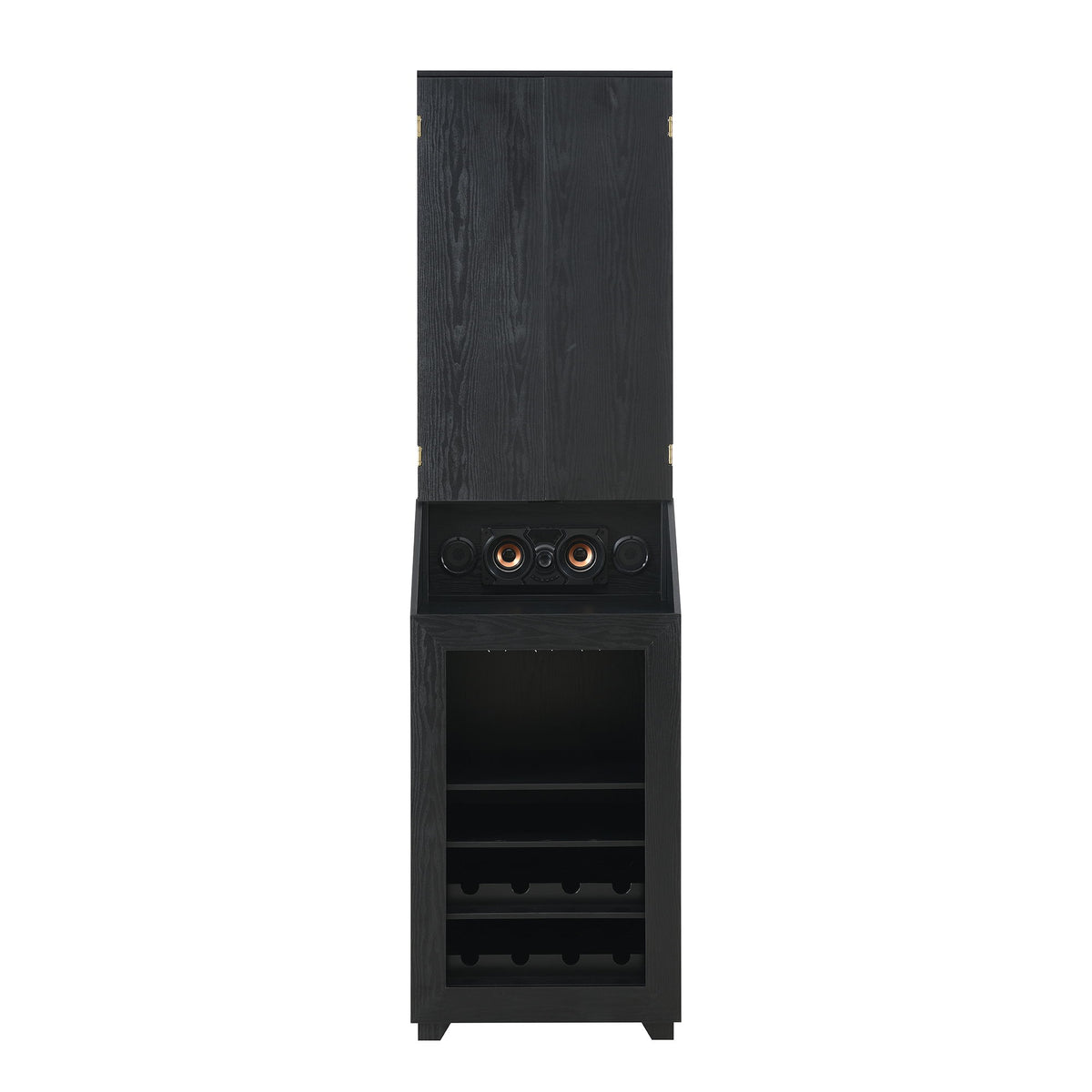 Hurricanes - Dartboard Cabinet With Speaker And LED - Black