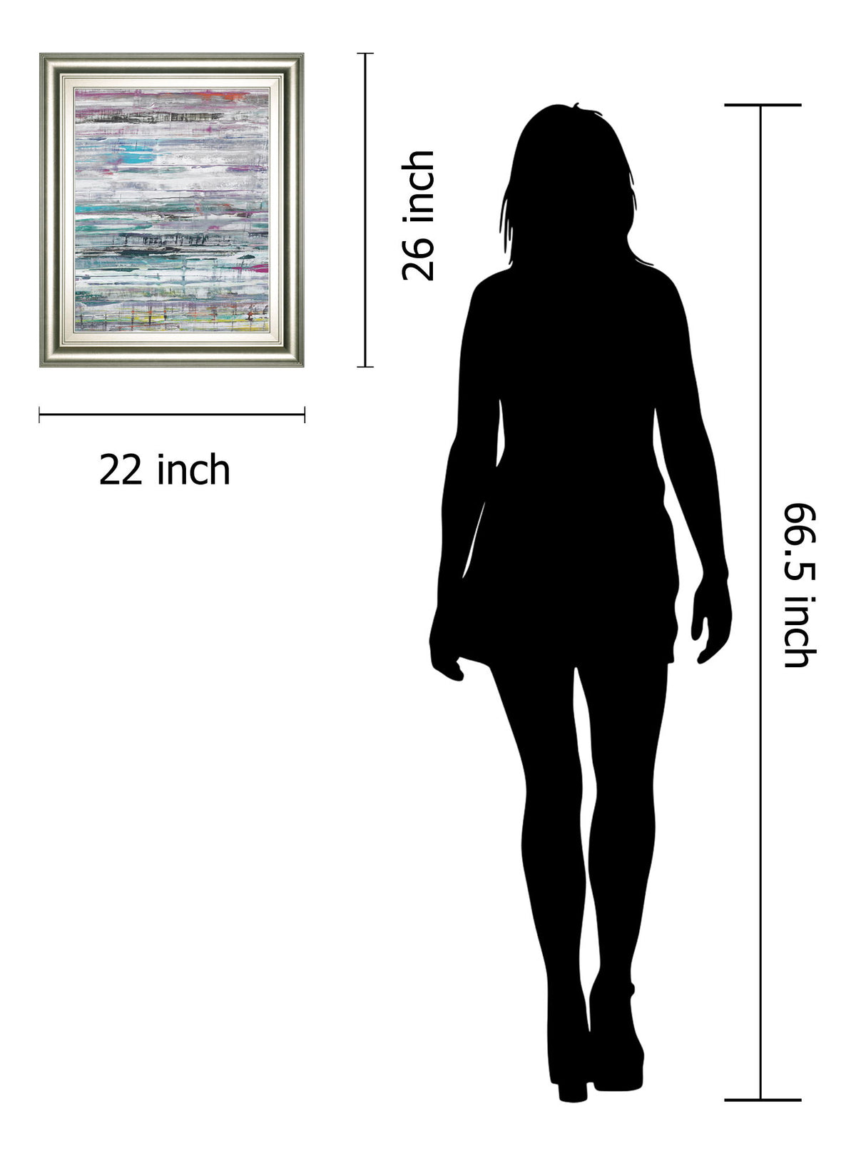Land Drift By Hilario Gutierrez - Framed Print Wall Art - Gray