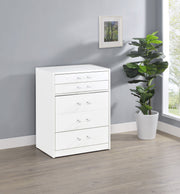 Danbury 3-drawer Makeup Vanity & Stool Set High Gloss