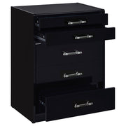 Danbury 3-drawer Makeup Vanity & Stool Set High Gloss